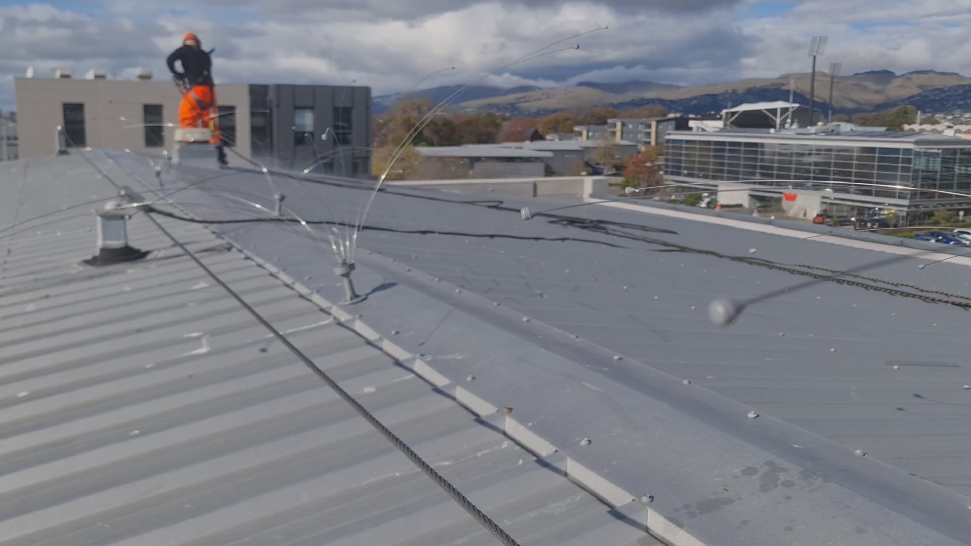 Daddi long legs 6 ft Roof install